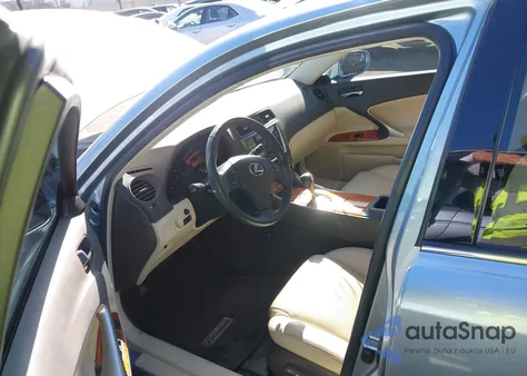 2009 Lexus Is 250 from USA, damaged, VIN JTHBK262495099881